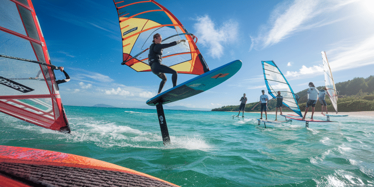 explorez le monde fascinant du windsurf, un sport de glisse captivant qui allie la puissance du vent et la magie de l'eau. découvrez les techniques, les équipements et les plus belles destinations pour vivre des sensations inoubliables. plongez dans l'aventure du windsurf et lâchez prise sur les vagues!