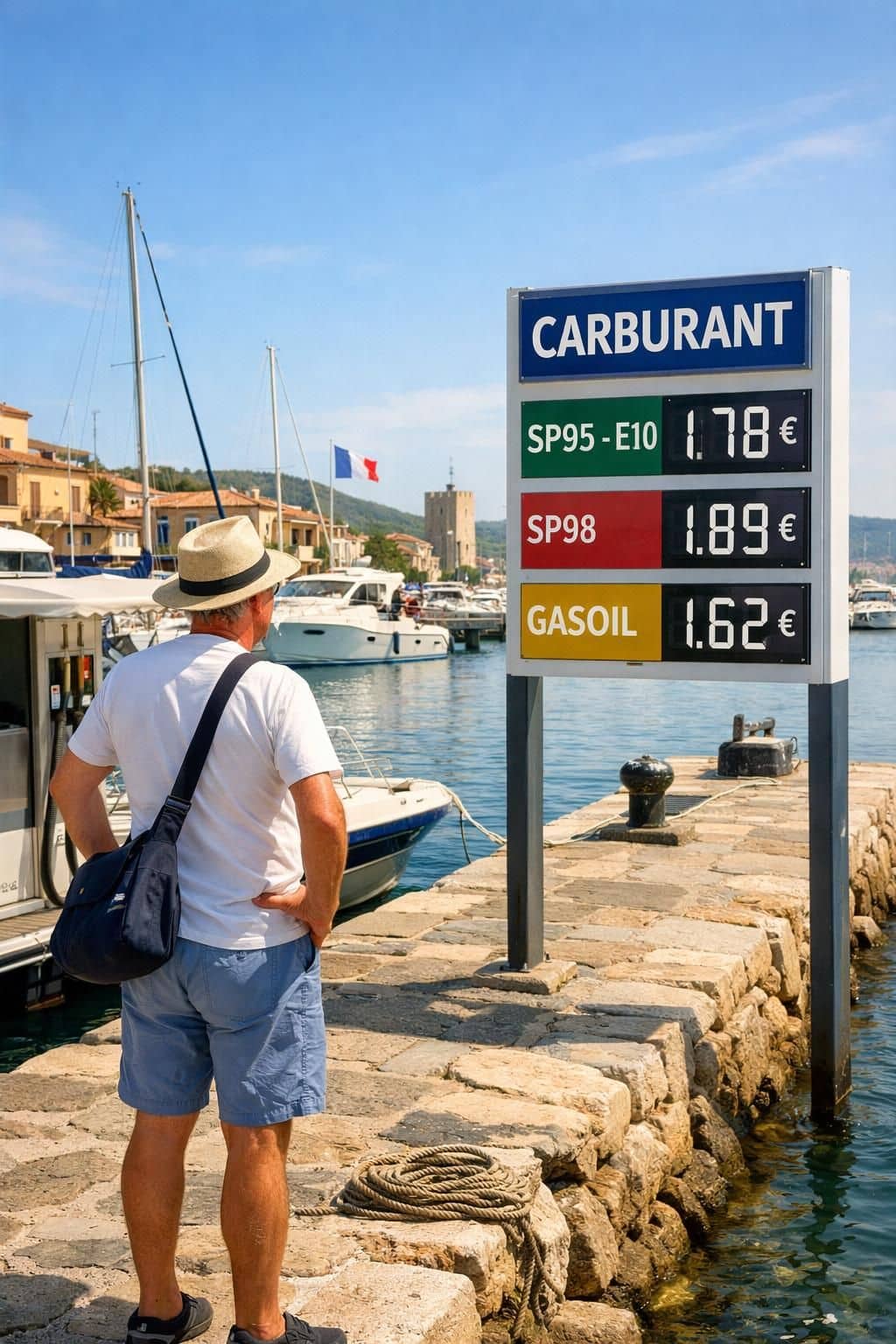 découvrez qui est responsable du paiement du carburant lors de la location d'un bateau à moteur et les moments appropriés pour faire le plein afin d'éviter les malentendus.